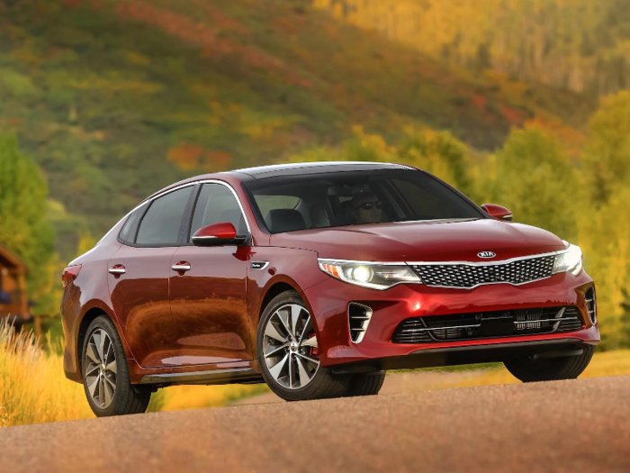 Midsized sedan: Kia Optima