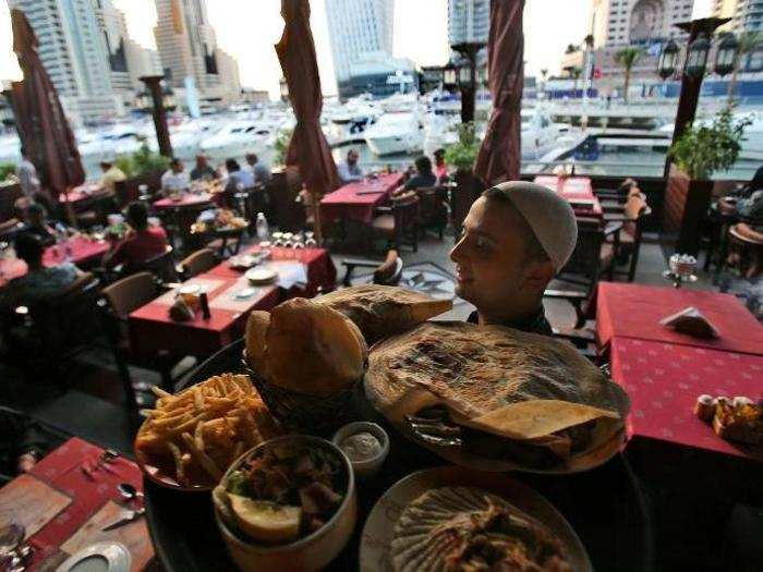 Thanks to the wide range of cultures that have flocked to Dubai, an enormous array of food can be found in the city.