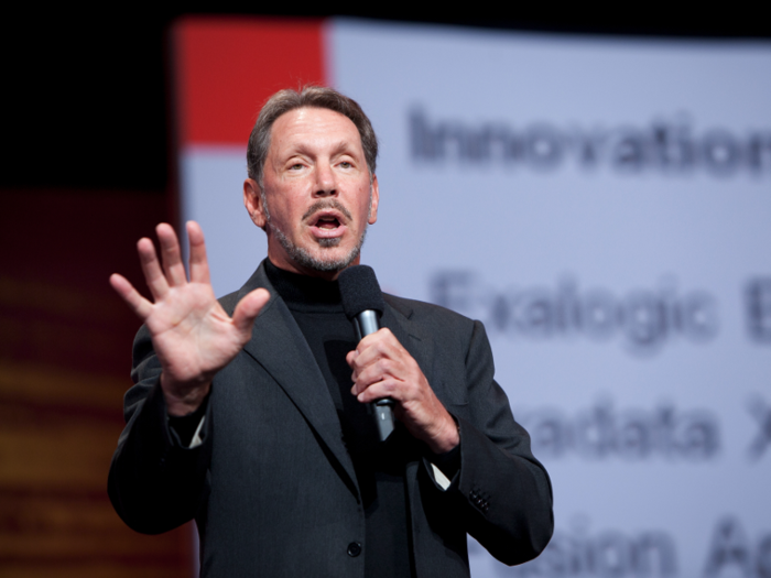 7. Larry Ellison