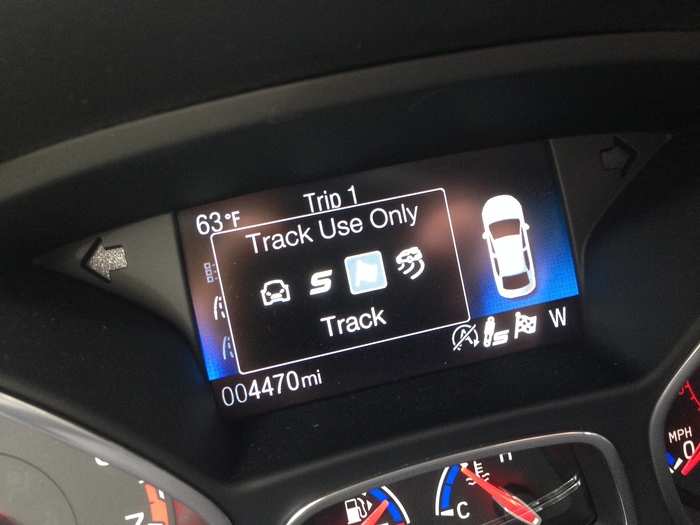 Sport mode firms everything up and tightens. But track mode shows the RS in its most aggressive mood: taut, sharp, and almost missile-like. The 0-60 mph time is achieved in a Ford-claimed 4.7 seconds, which is darn quick.