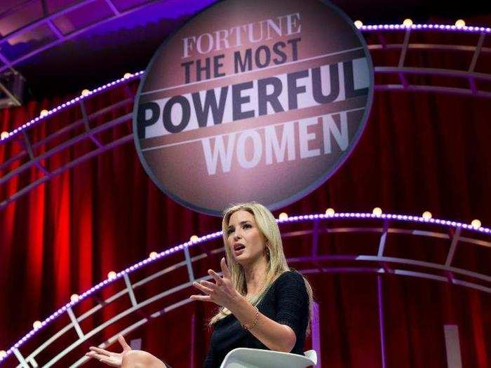 Receiving numerous accolades for her business acumen over the years, the World Economic Forum named Ivanka a Young Global Leader, and she was 33rd on Fortune magazine