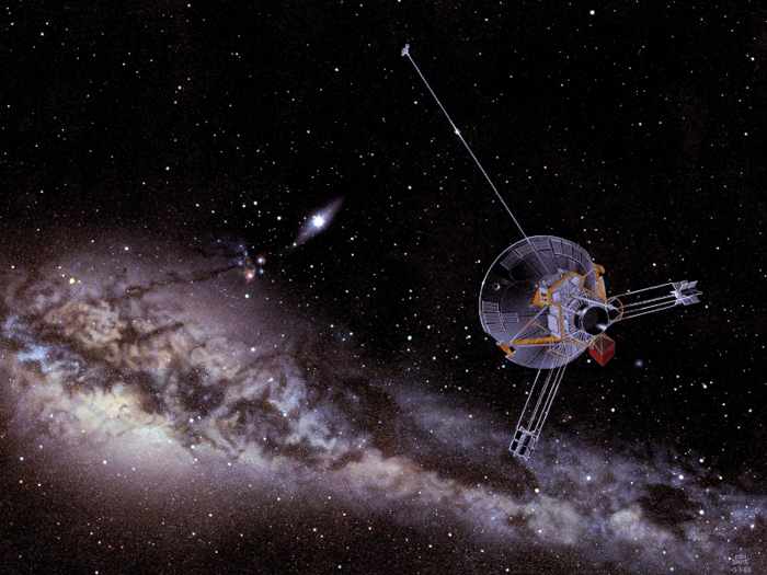 The Pioneer 10 and Pioneer 11 probes