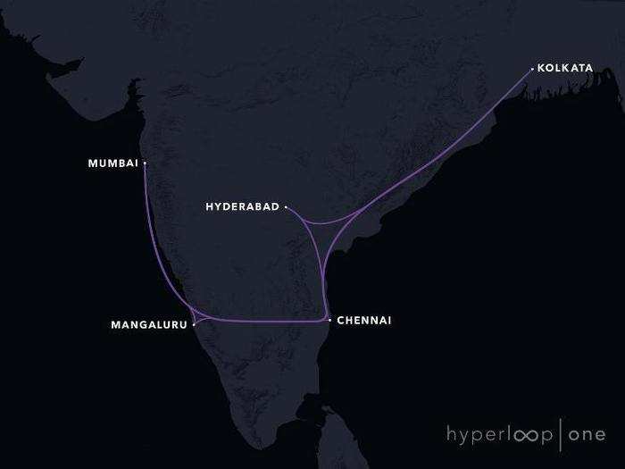 Mumbai-Kolkata route.