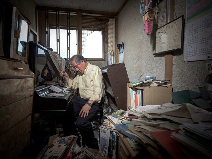 "We shot all the pictures of this project in the evacuated area surrounding the Fukushima plant  — in the cities of Futaba, Okuma, Namie, Iitate, Tomioka, Naraha, Odaka, Kawauchi, and Katsurao," he said.