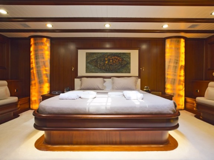 They can stay in any one of six en-suite cabins.