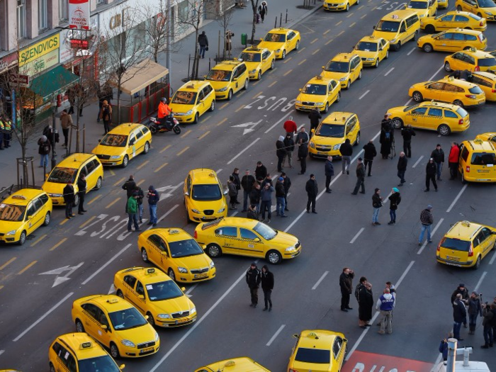 July 2016: Uber runs into trouble in Hungary. The company is forced to pull out of the country after government legislation makes it impossible for it to operate. The move followed months of protests by taxi drivers.