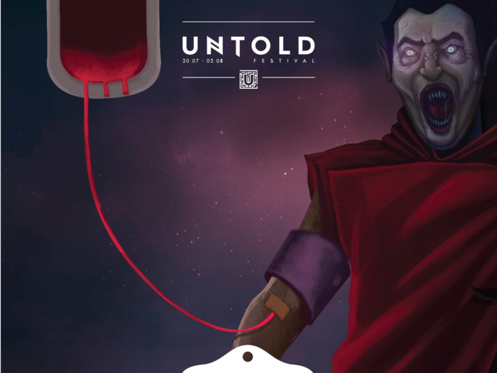 Untold Festival/National Institute of Blood - "Pay with Blood"