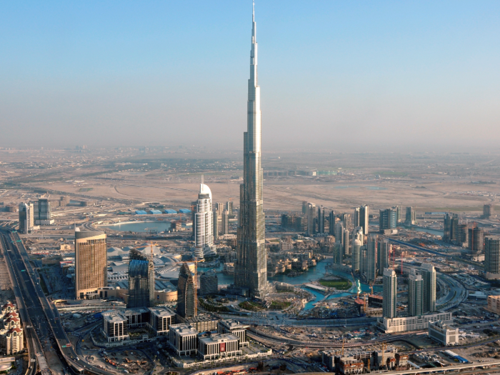 The Burj Khalifa in Dubai cost approximately $1.5 billion to build. Construction lasted from 2004 to 2009.
