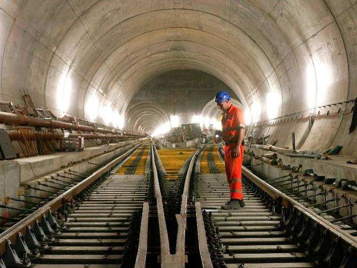 After 17 years of construction, the Gotthard Base Tunnel opened in Switzerland on June 1, 2016. At 35 miles long, it