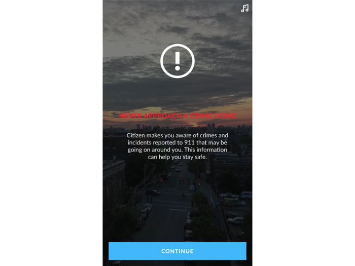 Citizen also increased its safety messaging, making it clear that the app is only designed to keep you aware of crimes in your area, de-emphasizing the "vigilante" suggestion from the previous app.