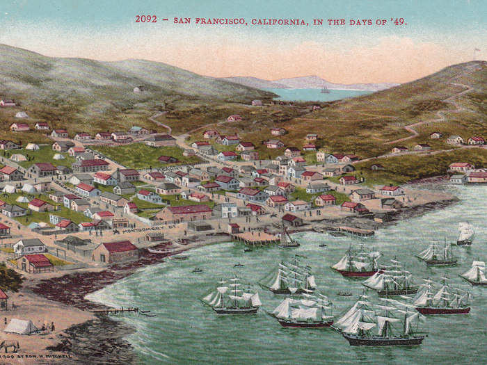 A decade later, Yerba Buena had doubled in population to nearly 1,000 residents, and the town’s name was changed to San Francisco.