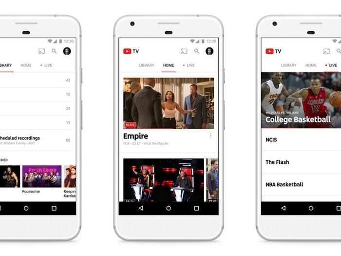 Only 3 major services let you stream live TV over the internet - here