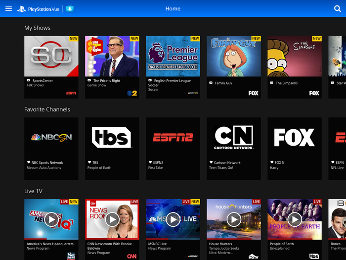 PlayStation Vue