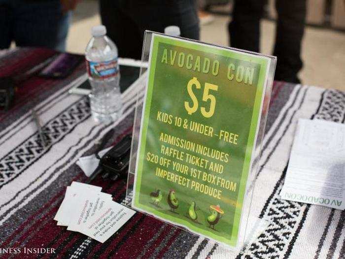 Every vendor sold an item — either one already on the menu or an original creation for the event — that included sliced, diced, scooped, or mashed-up avocado. It cost $5 to attend.