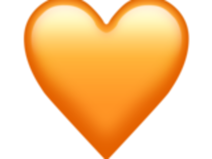 2. Orange Heart