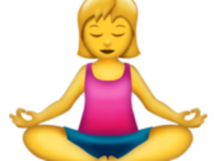 21. Woman in Lotus Position