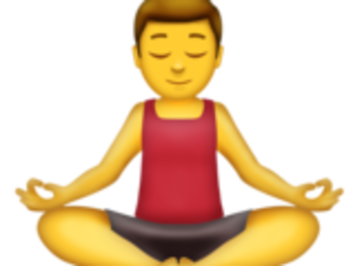 22. Man in Lotus Position