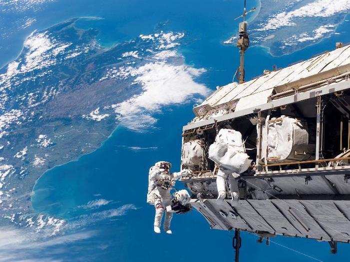 85% of the water on the International Space Station is recycled.