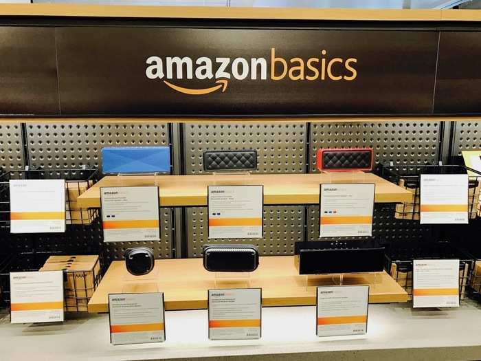 There are lots of Amazon electronics, like speakers ...