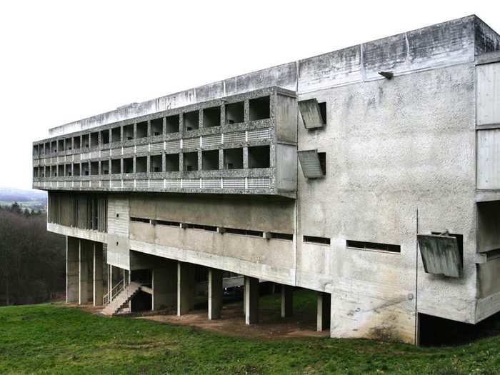 Sainte Marie de La Tourette in Éveux, France.