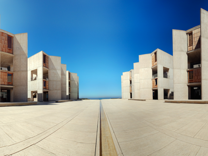 The Salk Institute for Biological Studies in La Jolla, California.