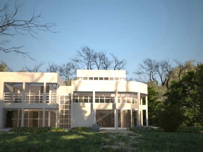 The Ackerberg House in Malibu, California.