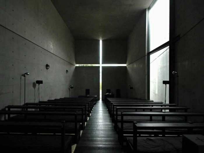 The Church of the Light in Osaka, Japan.