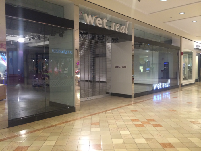 Wet Seal is closing all 171 locations.