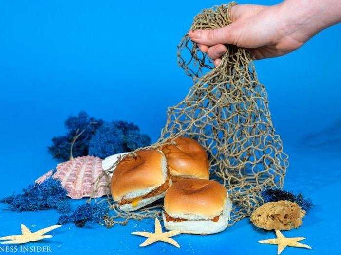 3. White Castle Fish Slider