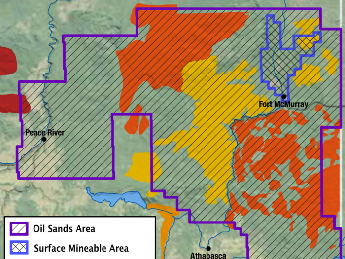 In situ extraction still impacts wildlife, such as caribou herds, and it takes more energy — and generates more greenhouse gases — to extract oil compared to mining.