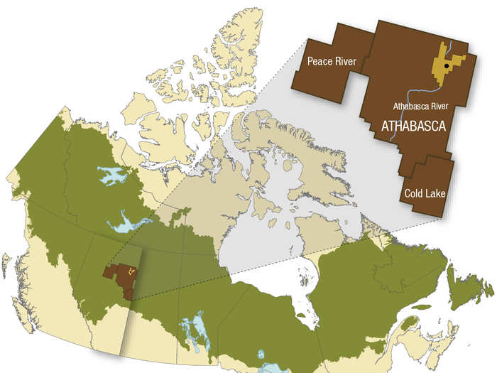 So far, only a small portion of Alberta