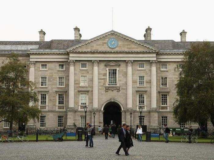 Trinity College in Dublin is a gem of a university.