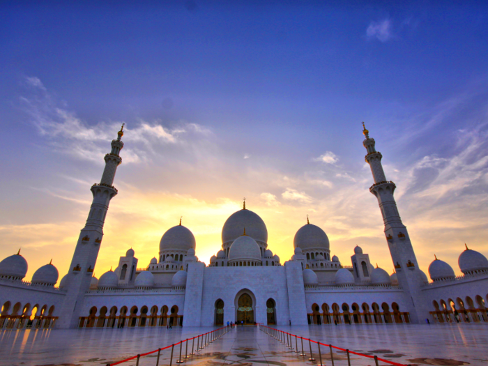 Not to be outdone, the Sheikh Zayed Grand Mosque, located in Abu Dhabi, opened 10 years ago and has become the premier place of worship in the UAE.