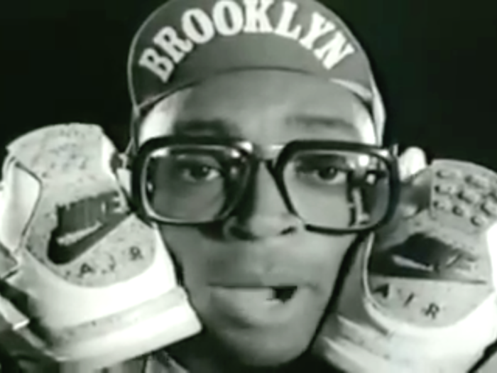 1988: Michael Jordan and Spike Lee commercials.