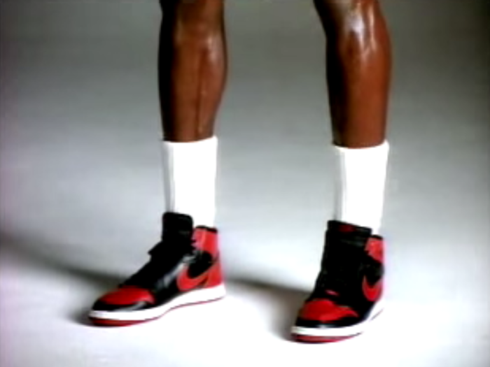 1985: Nike launches the Air Jordan.