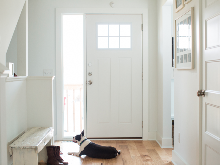 Notion is incredibly well-designed and subtle. But the bridge and sensors only come in white for now, so they look best on white walls and doors. Either way, they