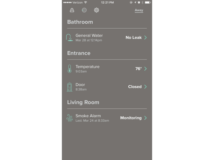 The Notion app serves as the dashboard for all your sensors. You can open the app anytime to check up on the conditions in your house or learn the current temperature. By having the sensors activated, I learned that my apartment is typically way too warm.