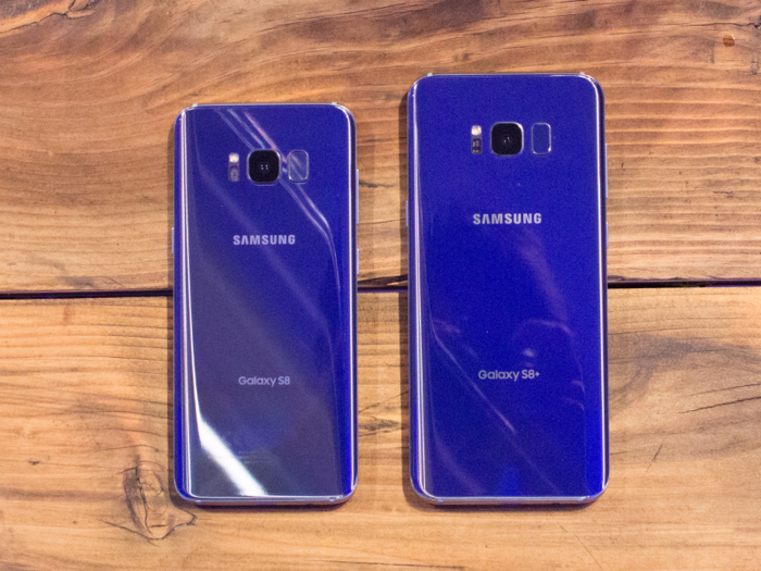 So there you have it. The Galaxy S8 is between an average-sized and large phone, and Galaxy S8+