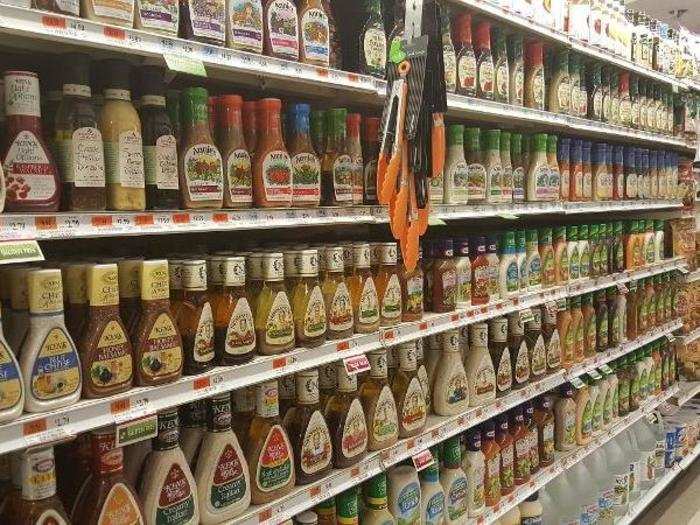 15. Salad dressings and vegetable oils