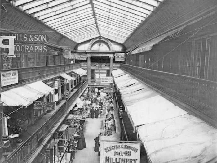 The Westminster Arcade in Providence, Rhode Island — America