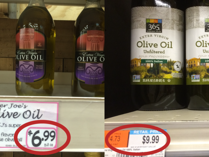 Extra virgin olive oil