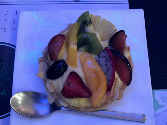 Fruit Custurd Tart.