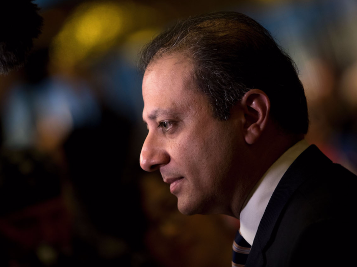 US Attorney Preet Bharara says he was fired by the Trump administration after he refused to resign. Trump, as president-elect, had asked Bharara to stay on.