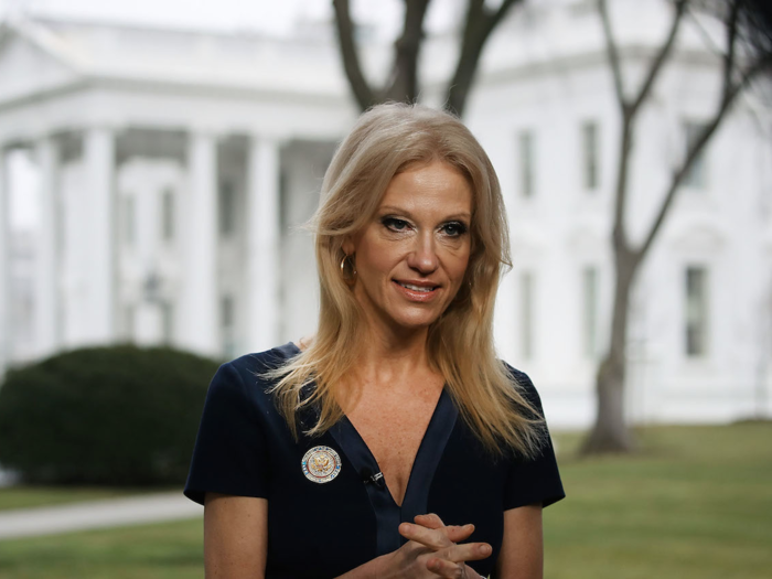 Kellyanne Conway coins the term "alternative facts" after the administration made false claims about the number of people who attended Trump