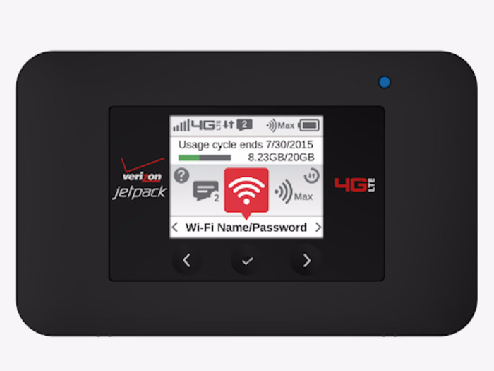 Mobile WiFi hotspot