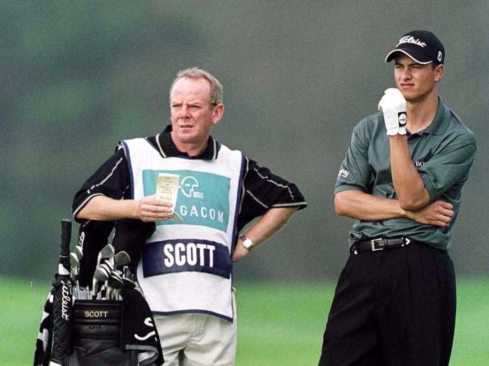 Adam Scott in 2000 (age 20).