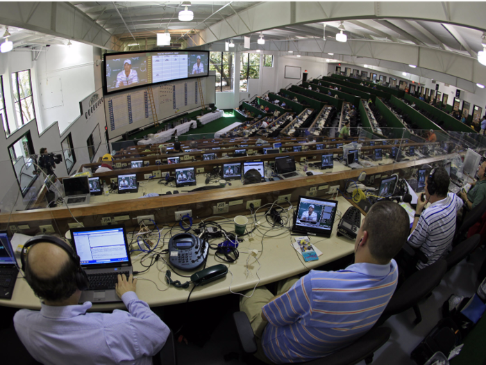 The old media center was enormous.