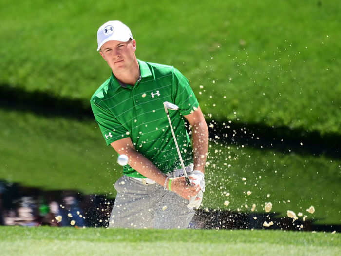 The bunkers at Augusta are filled with mining waste.