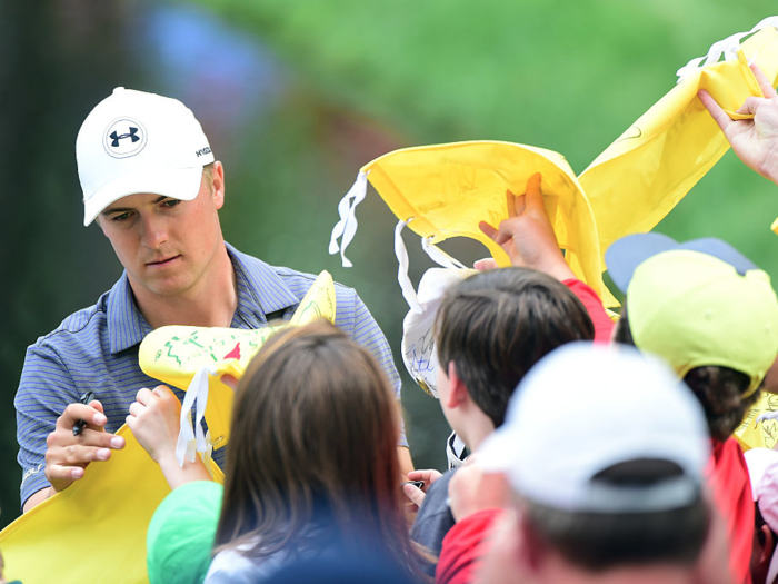 You can only ask for autographs in one part of the course.