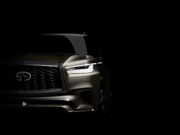 Infiniti will introduce a new large SUV concept called the QX80 Monograph.